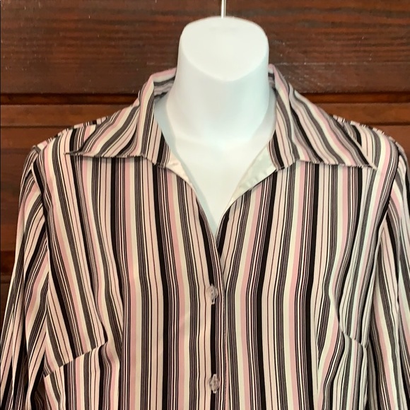 Fenomenon Button Down Long  Sleeve Collar Shirt 👠 - Picture 2 of 8